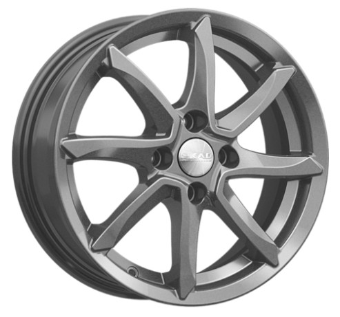 Скад Осака 15x6.0 4x100 ET50/60.1 Графит
