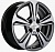 Khomen Wheels KHW-1502 15x6.0 4x100 ET50/60.1 Black-FP (БК)