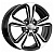 КиК Hyundai Solaris KC-777 15x6.0 4x100 ET48/54.1 Алмаз Черный (М)