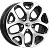 КиК KC-869 Kaptur 16x6.5 5x114.3 ET50/66.1 алмаз черный