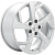 Khomen Wheels KHW-1712 17x7.0 5x114.3 ET45/60.1 F-Silver (SM)