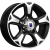 КиК Атлант 16x7.0 5x139.7 ET35/108.5 Алмаз Черный