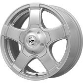 K-7 K-117 Камчатка 16x7.0 (5x139.7 ET35/98) серебро