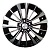 X-trike X-126 17x7.0 (5x114.3 ET40/66.1) BK/FP